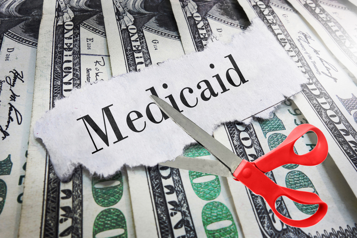 Medicaid cuts can reduce funding for the program, which would limit coverage, benefits, or eligibility.